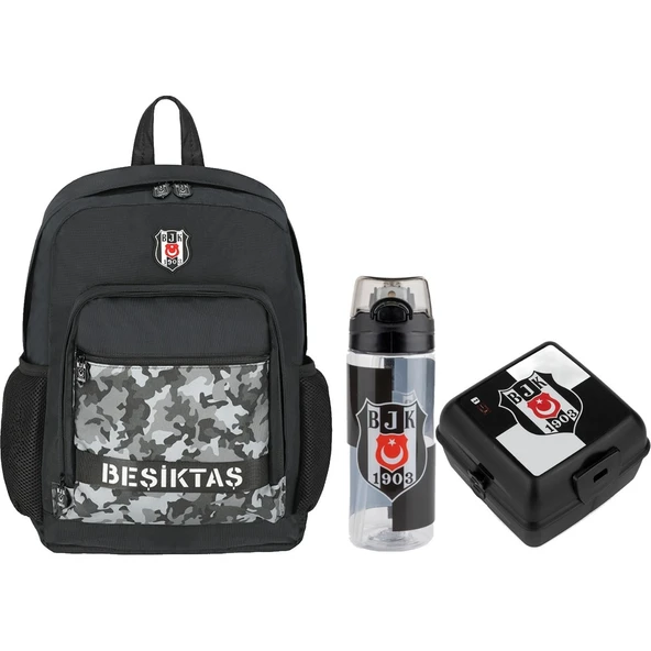 Taraftar Beşiktaş Çanta+ Suluk+ Beslenme Kabı Set5 ürün görseli 1