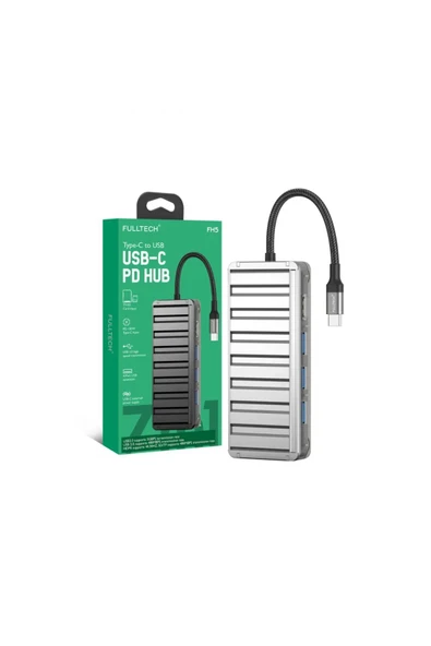 SMAYLİNG PD7in1 TYPE-C to USB HUB 3xUSB Girişi,1xHDMI, TF/SD  Kart Girişi PD100W Çoğaltıcı ürün görseli 1