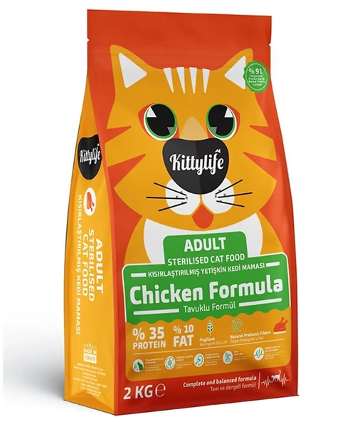 Kittylife Tavuk Etli Açık Yavru Kedi Maması 1 Kg ürün görseli 1