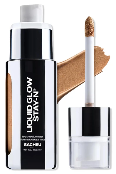 Sacheu Liquid Glow Stay-n Uzun Süre Kalıcı Likit Aydınlatıcı 04 Golden Hour 27.68ML ürün görseli 1