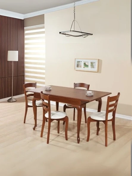 Rustik Açılır Yemek Masası 90x140 ürün görseli 1