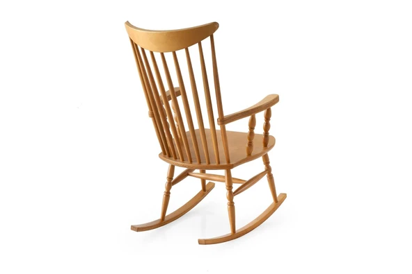 Willlow Rocker Ahşap Sallanır Sandalye - Resim 12