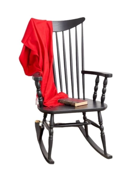 Willlow Rocker Ahşap Sallanır Sandalye - Resim 5