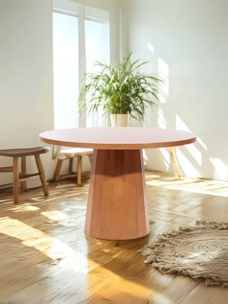 Odessa Ahşap Mutfak Masası 110x110 ürün görseli 1