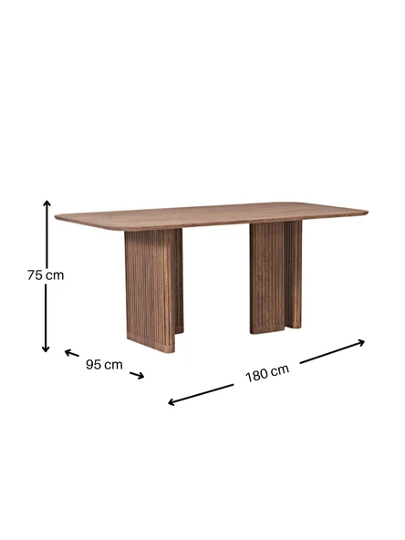 Nomada Ahşap Yemek Masası 95x180 - Resim 8