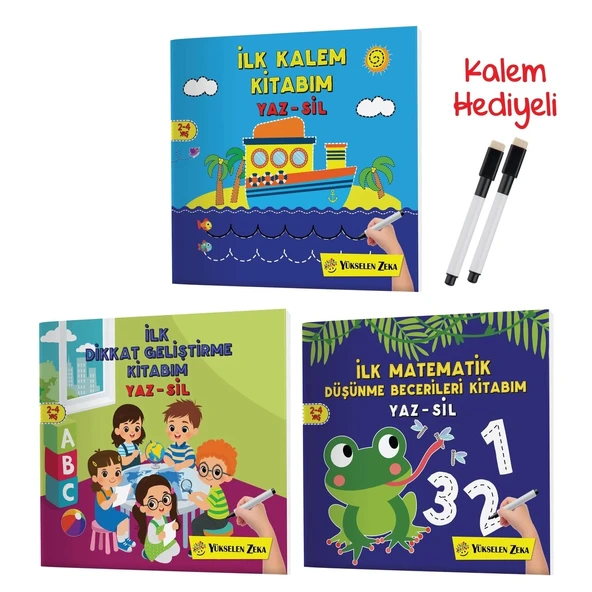 2-4 Yaş Mucit Karınca YAZ-SİL Kitaplar 1. Seri ürün görseli 1
