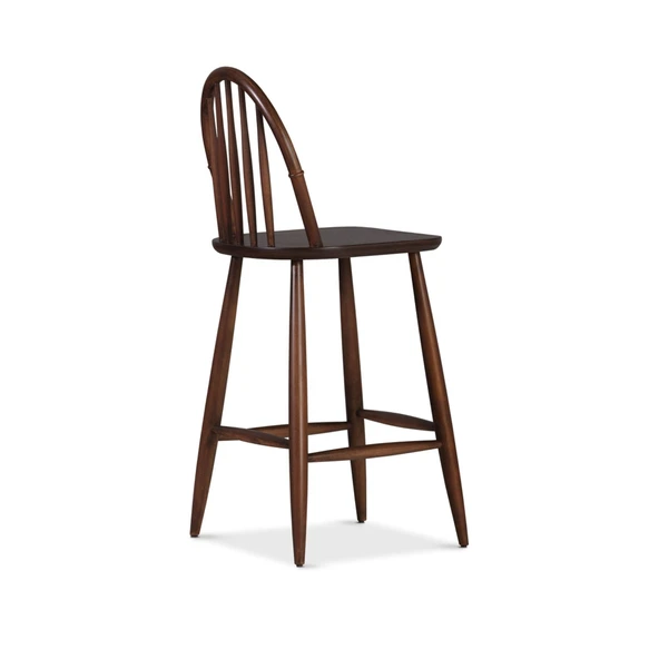 Rustica Ahşap Bar Sandalyesi - Resim 4