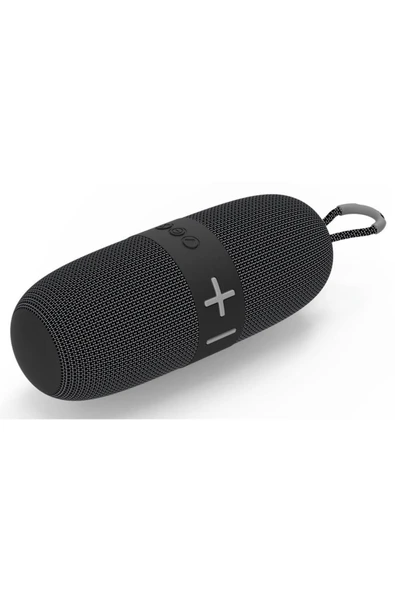 shaza 16w Ekstra Bass Dahili Mikrofon, Aux, Sd Kart, Usb Girişli Wireless Hoparlör Gri ürün görseli 1
