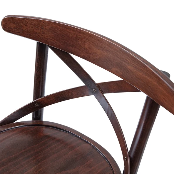 Thonet Ahşap Bar Sandalyesi - Resim 12