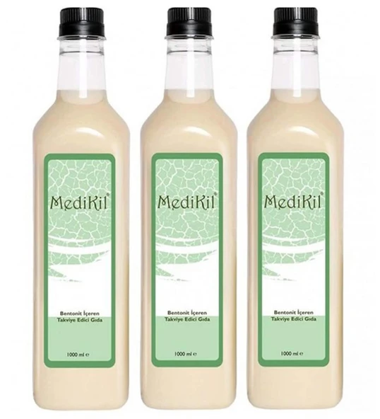 Medikil Bentonit Kili 1000 ml x 3 Adet ürün görseli 1