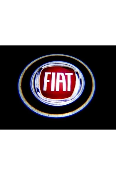 Fiat Araçlarına Kapı Altı Led Logo Mesafe Sensörlü Yeni Nesil ürün görseli 1