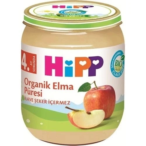 Mey İthalat®   Organik Elma Püresi 125 Gr ürün görseli 1