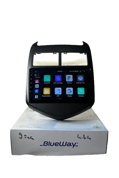 Chevrolet aveo 2012-2018 BLUEWAY 4-64 PROFESYONEL OEM MULTİMEDİA - Resim 4