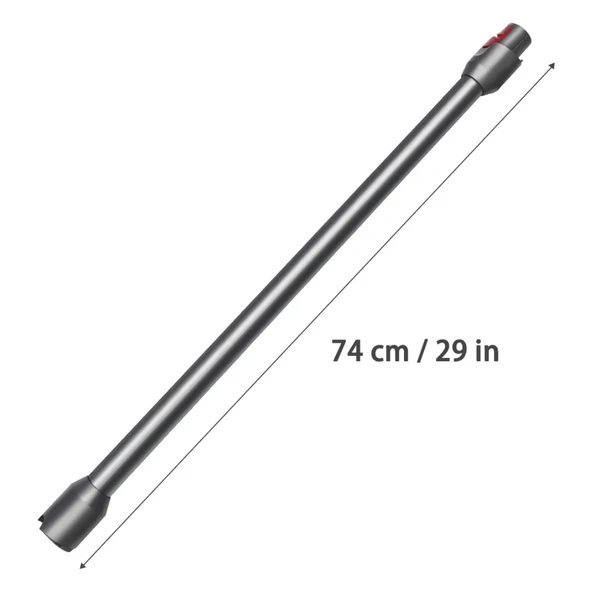 srfn ticaret Dyson V12 Slim Uyumlu Kablosuz Süpürge Borusu - Gri ürün görseli 1