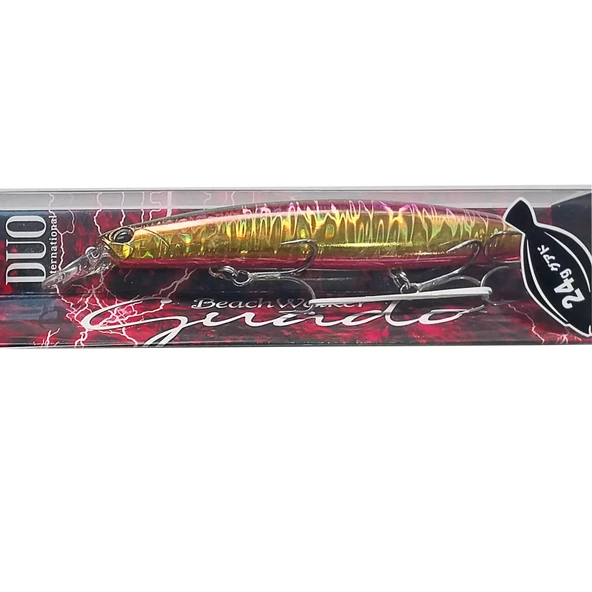 Duo Beach Walker Guado 130S 13cm 24gr Sinking Maket Balık  Tagaki Rainbow Gold ürün görseli 1