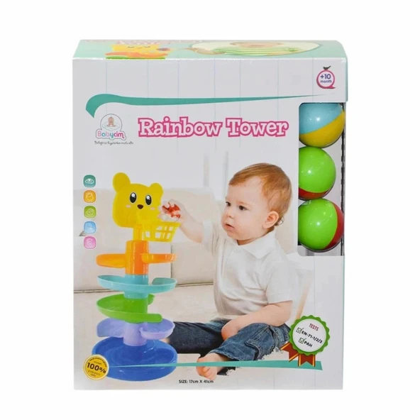 Mey İthalat® URT021-002 GÖKKUŞAĞI KULE ürün görseli 1