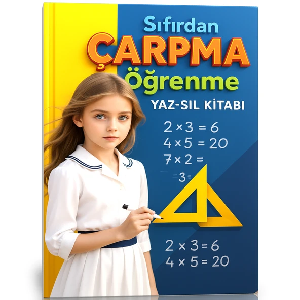 Sıfırdan Çarpma Öğrenme YAZ-SİL Kitabı (Birinci ve İkinci Sınıflar İçin) ürün görseli 1