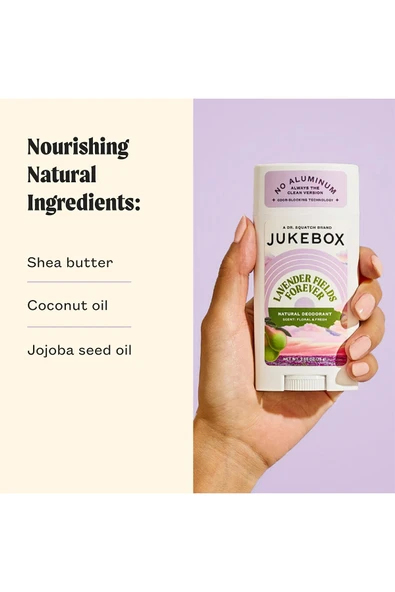 Jukebox Lavender Fields Forever Alüminyumsuz Stick Deodorant 75GR - Resim 5