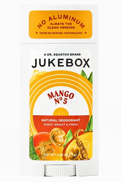 Jukebox Mango No5 Alüminyumsuz Stick Deodorant 75GR ürün görseli 1