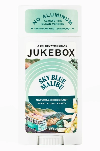 Jukebox Sky Blue Malibu Alüminyumsuz Stick Deodorant 75GR ürün görseli 1
