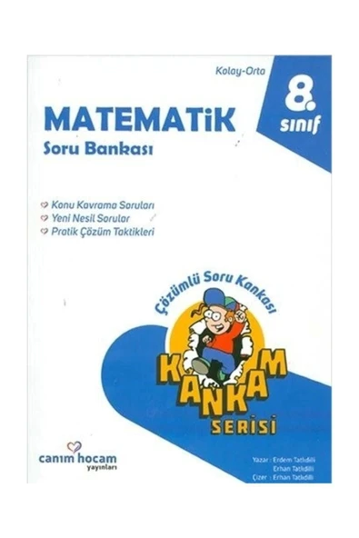 8.Sınıf Matematik Soru Bankası Canım Hocam ürün görseli 1