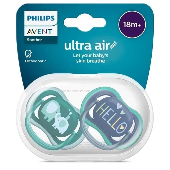 Mey İthalat®   Ultra Air Emzik 18+ Ay Erkek ürün görseli 1
