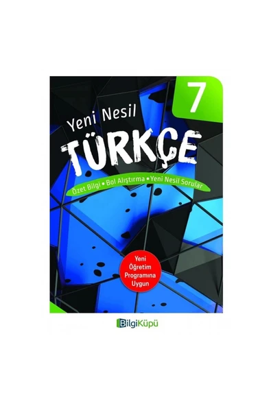7.Sınıf Türkçe Yeni Nesil Bilgi Küpü ürün görseli 1