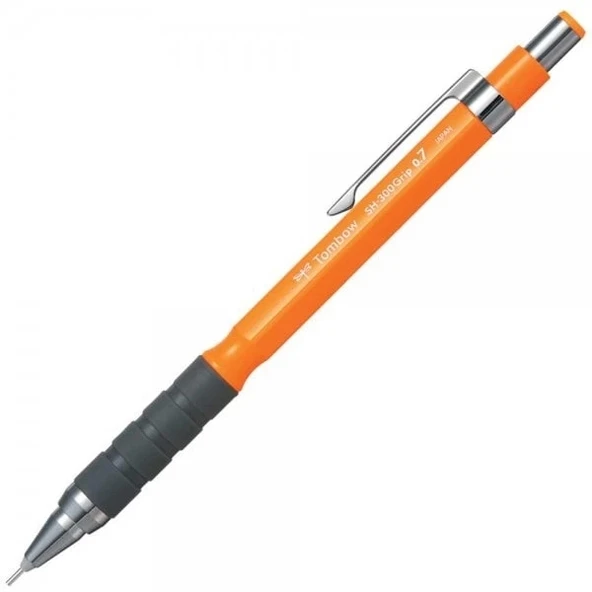 Tombow Sh-300 Grip Pastel Mekanik Kurşun Kalem 0,7Mm Neon Turuncu Lv-T-Sh-Gr56 R7 Lıv ürün görseli 1