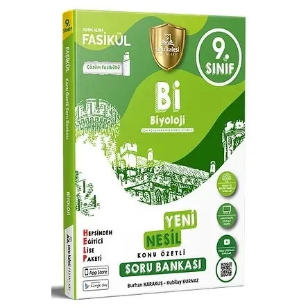 *Kampanya* Soru Kalesi 9.Sınıf Biyoloji Yeni Nesil Soru Bankası ürün görseli 1
