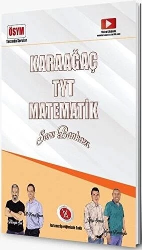 Karaağaç Tyt Matematik Soru Bankası ürün görseli 1