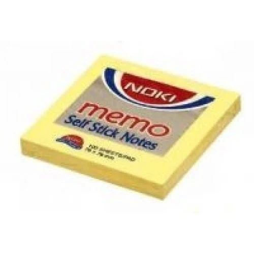 Noki Memo Yapışkanlı Not Kağıdı Postit 75X75 Turuncu Kod: 12164 ürün görseli 1
