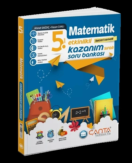 Çanta 5.Sınıf Matematik Kazanım Sıralı Soru Bankası ürün görseli 1