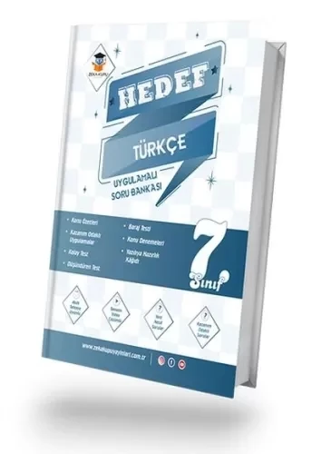 Zeka Küpü 7.Sınıf Hedef Türkçe Uygulamalı Soru Bankası ürün görseli 1