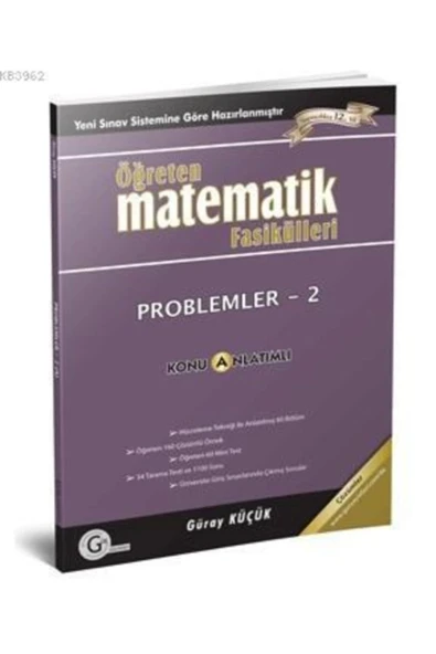 Öğreten Matematik Problemler 2 Gür ürün görseli 1