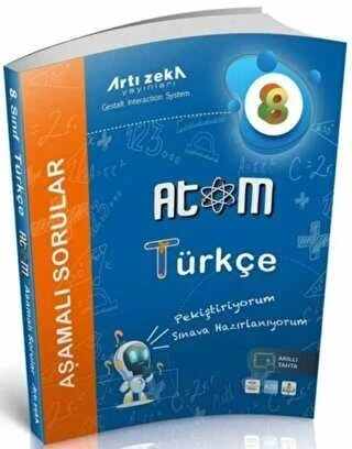 Artızeka 8.Sınıf Atom Beceri Temelli Türkçe Soru Bankası ürün görseli 1