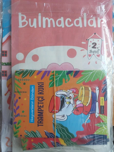 Gendaş 2.Sınıf 5 Fasikül Tatil Seti 8 Kitap (Hayvanların Dilinden Hikayeler ) ürün görseli 1