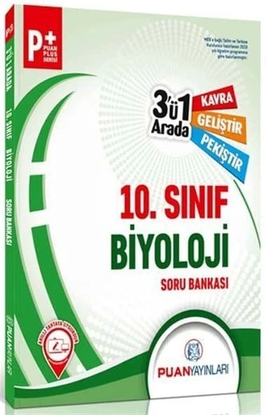 Puan 10.Sınıf Biyoloji Soru Bankası ürün görseli 1