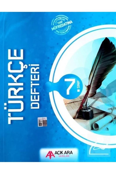*Kampanya*7.Sınıf Türkçe Defteri Çalışma Kitabı Açıkara ürün görseli 1