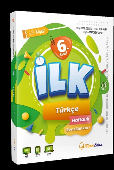 6.Sınıf İlk Türkçe Haftalık Soru Bankası Hiperzeka ürün görseli 1