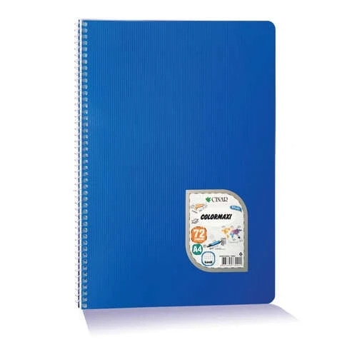 Çınar 73003 Colormaxı Sipiralli A4 Pp Kapak 96 Yp Düz Defter ürün görseli 1