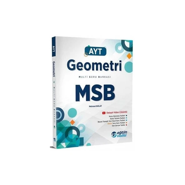 Eğitim Vadisi Ayt Geometri Multi Soru Bankası ürün görseli 1