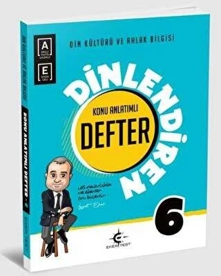 Ekertest 6.Sınıf Dinlendiren Defter Konu Anlatımlı ürün görseli 1