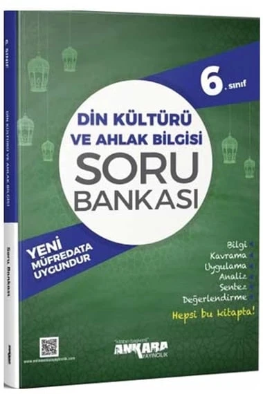6. Sınıf Di̇N Kültürü Soru Bankasi Ankara ürün görseli 1