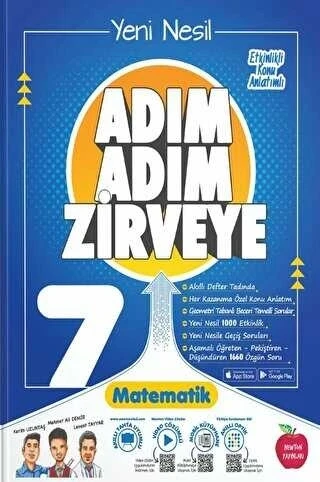 Newton 7.Sınıf Matematik Adım Adım Zirveye Soru Bankası ürün görseli 1