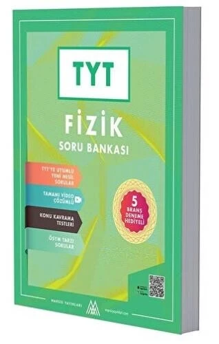 Marsis Tyt Fizik Soru Bankası ürün görseli 1