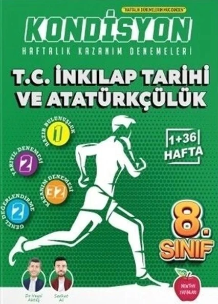 Newton 8.Sınıf Kondisyon İnkilap Tarihi Denemeleri 37 Hafta ürün görseli 1
