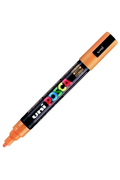 Uni Posca 1.8-2.5 Su Bazlı Poster Markörü Parlak Sarı Pc-5M ürün görseli 1