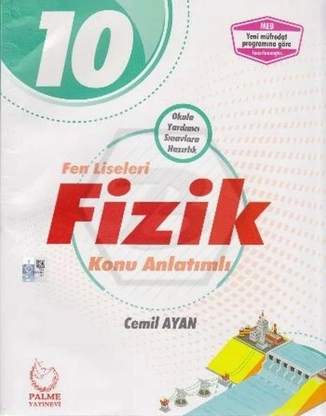 Palme 10.Sınıf Fizik Konu Anlatimli Fen Liseleri ürün görseli 1