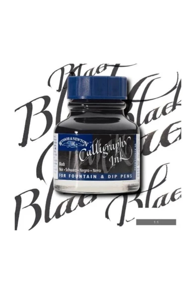 Lisans Wn Kaligrafi Mürekkebi 30Ml Siyah Lv-Wn-1111030 ürün görseli 1