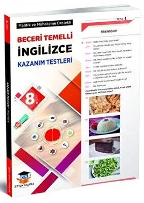 Zekaküpü 8.Sınıf İngilizce Yaprak Test ürün görseli 1